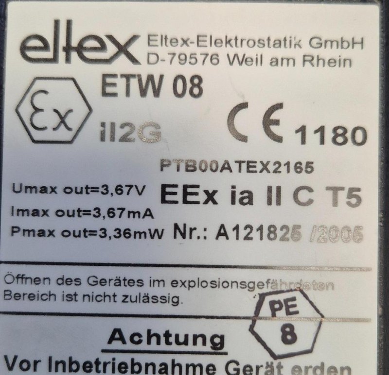 Eltex ETW 08 Ohm Prüfgerät