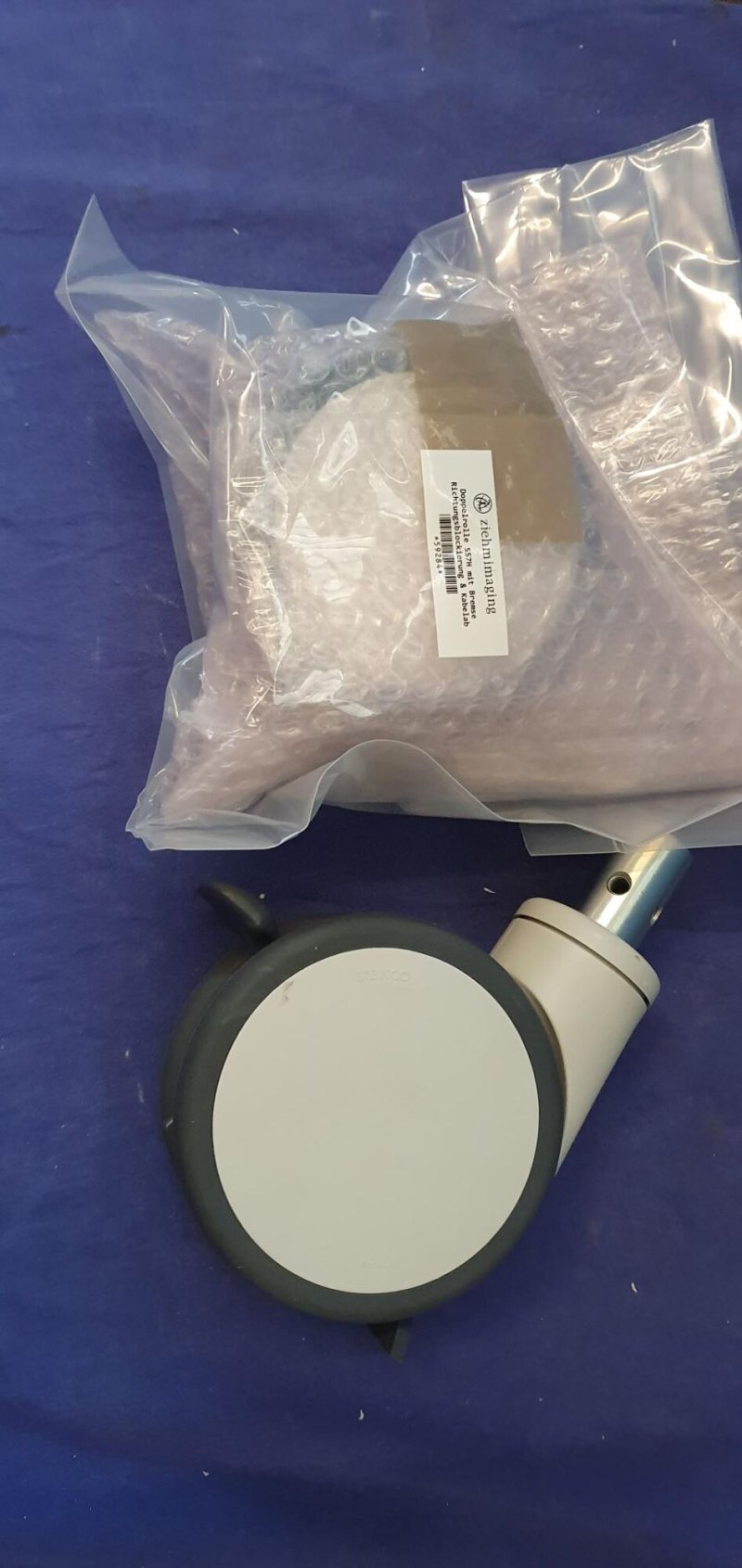 Doppelrolle 557H/C-arm wheels (Neu)