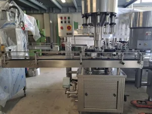 STAINLESS STEEL FILLER MACHINE GAI 12 VALVES, TO SLIGHT DEPRESSION, SECOND HAND MACHINE