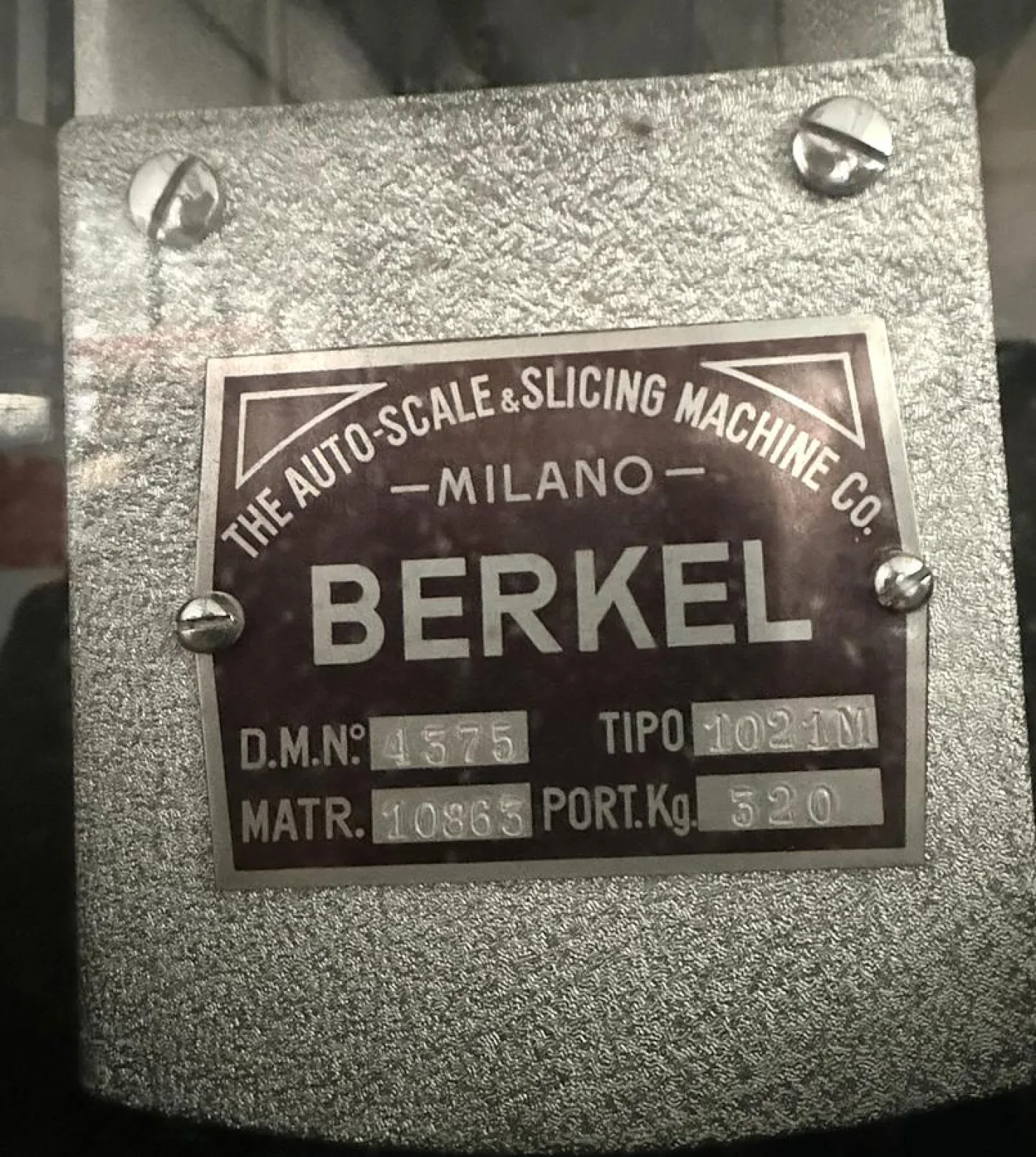 Bilancia BERKEL - 2