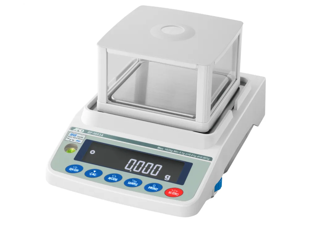 A&D GF-1603A Precision 3-Place Balance