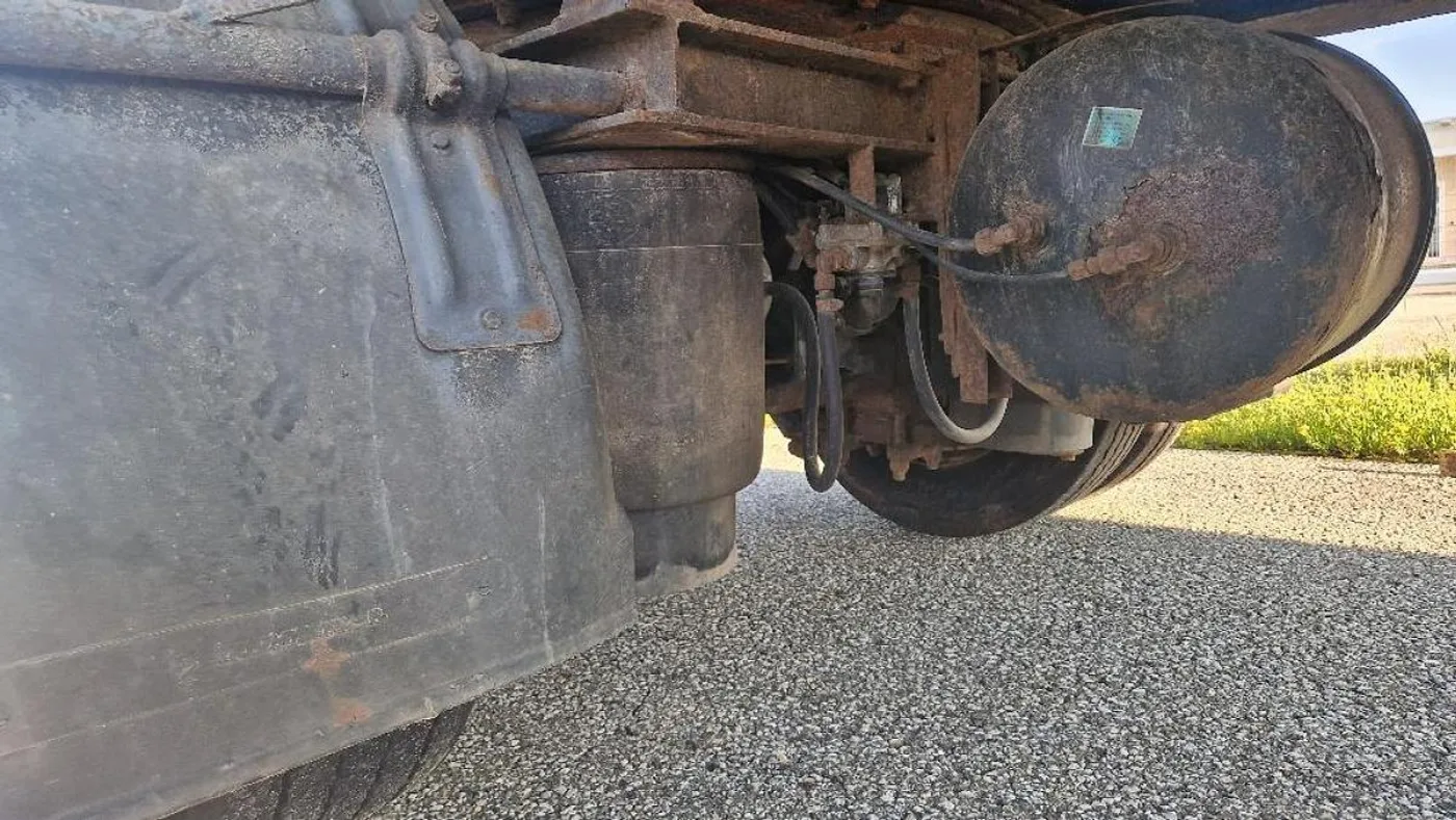 1990 Warneke Alu Kippmulde 2 Achs mit Lenkachse - 4