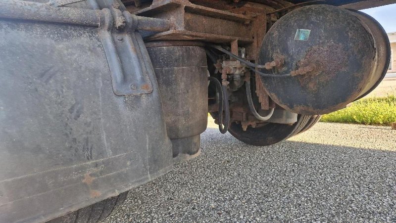 1990 Warneke Alu Kippmulde 2 Achs mit Lenkachse