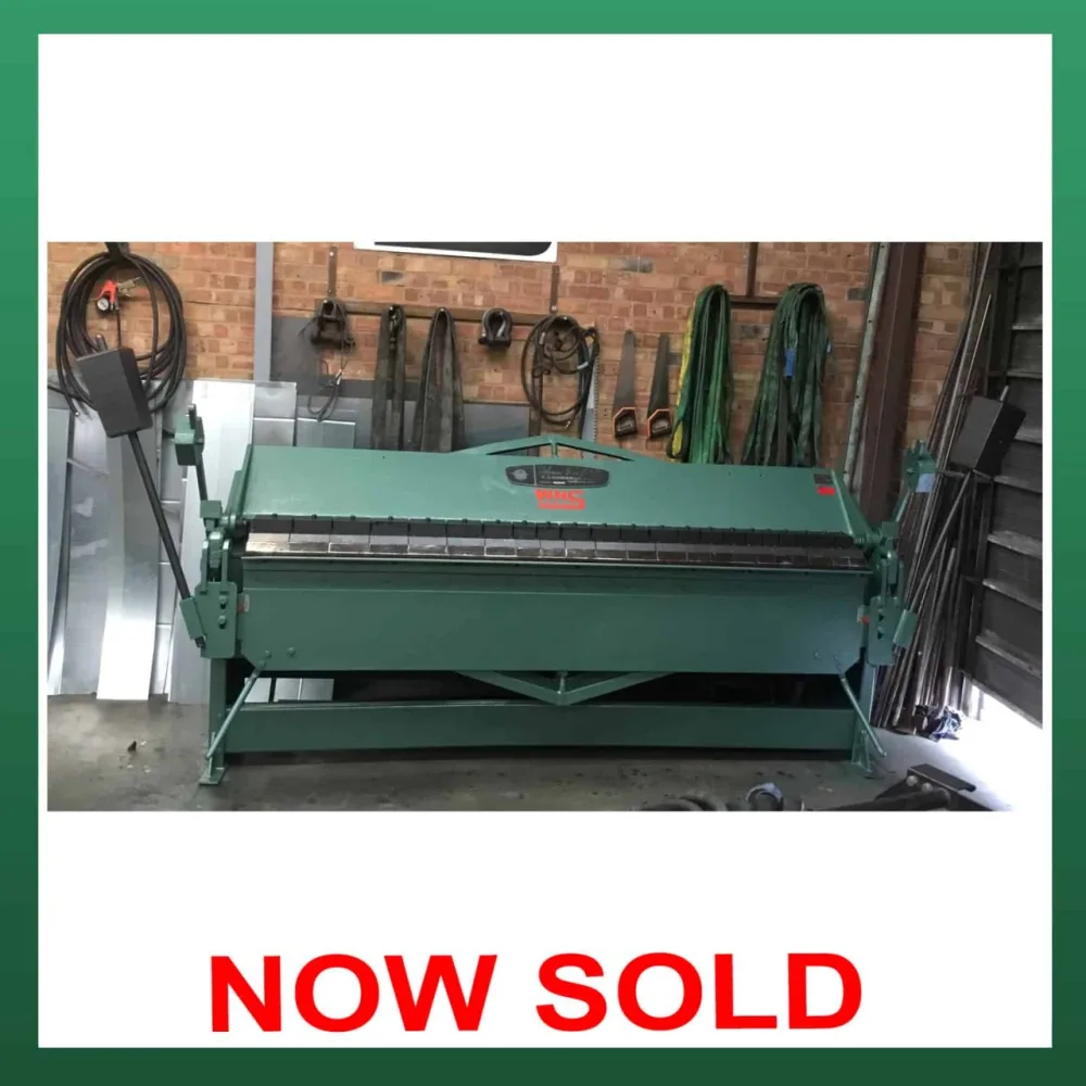 F.J. EDWARDS Manual Box and Pan Folder 100" - WNS - W. Neal Services Ltd
