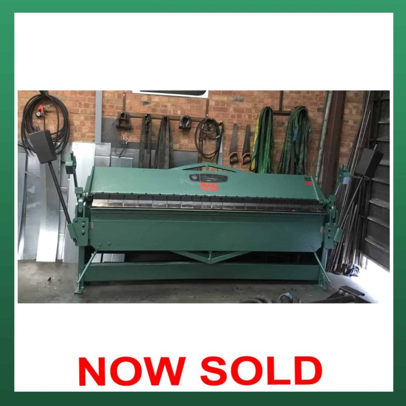 F.J. EDWARDS Manual Box and Pan Folder 100" - WNS - W. Neal Services Ltd