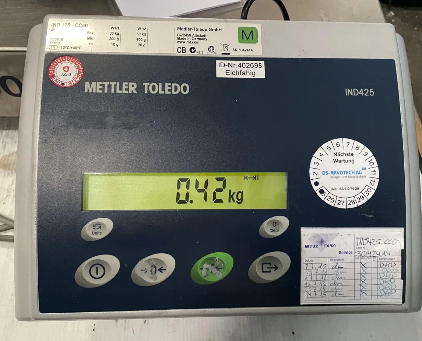 022958 - METTLER TOLEDO SPIDER SW - 5