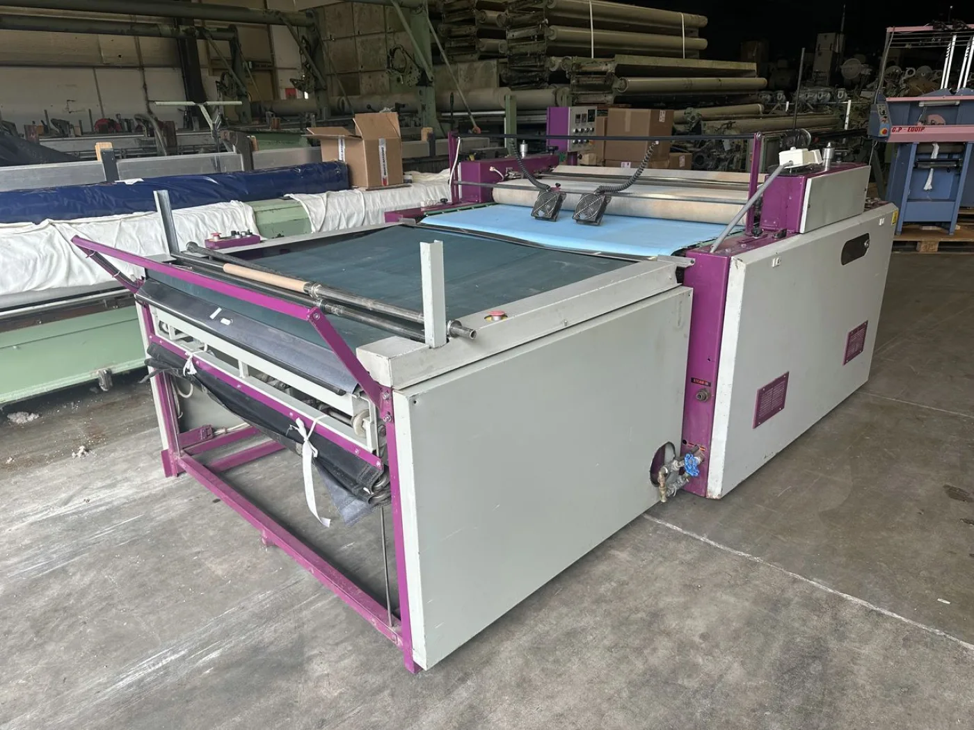 Monti Antonio - belt press for pre-stretching of continuously knitted pieces - 3