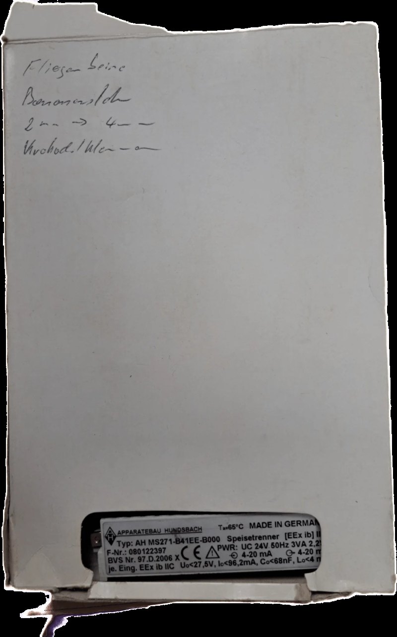 Apperatebau Hundsbach AH MS271-B41EE-B000