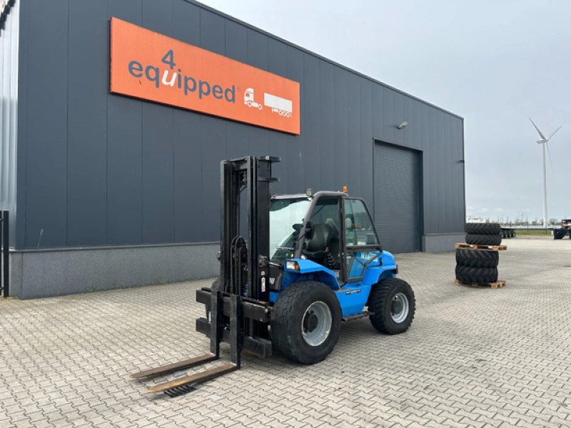 Manitou M 50-4T 4×4 rough terrain forklift / only 2.092hrs / triplex-mast / side-shift
