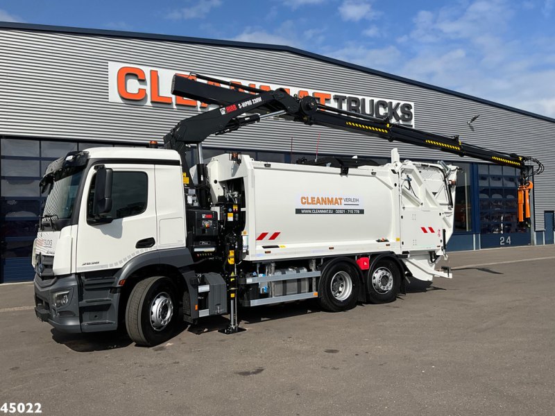 Mercedes-Benz Actros 2536 Zoeller Hiab 23 Tonmeter laadkraan