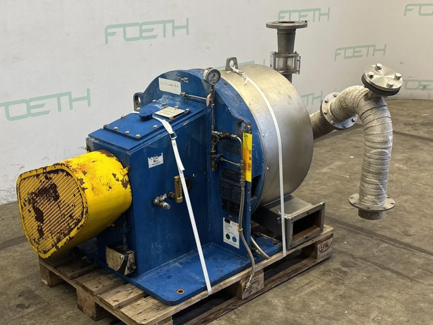 Siebtechnik C 402 G — “TURBO-CASCADE” sliding centrifuge - Pusher centrifuge - 3