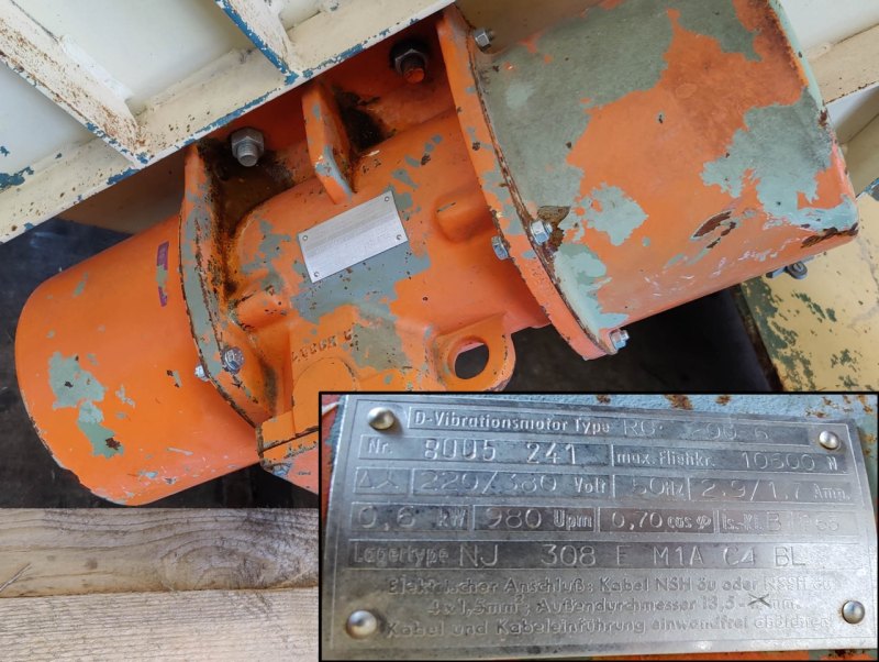 Escher Wyss FTK 135/450 - Fluid bed dryer continuous
