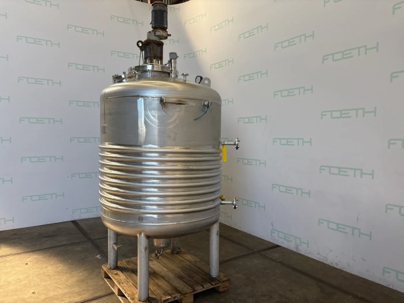 Ziemann 2500 Ltr - Stainless Steel Reactor - 7