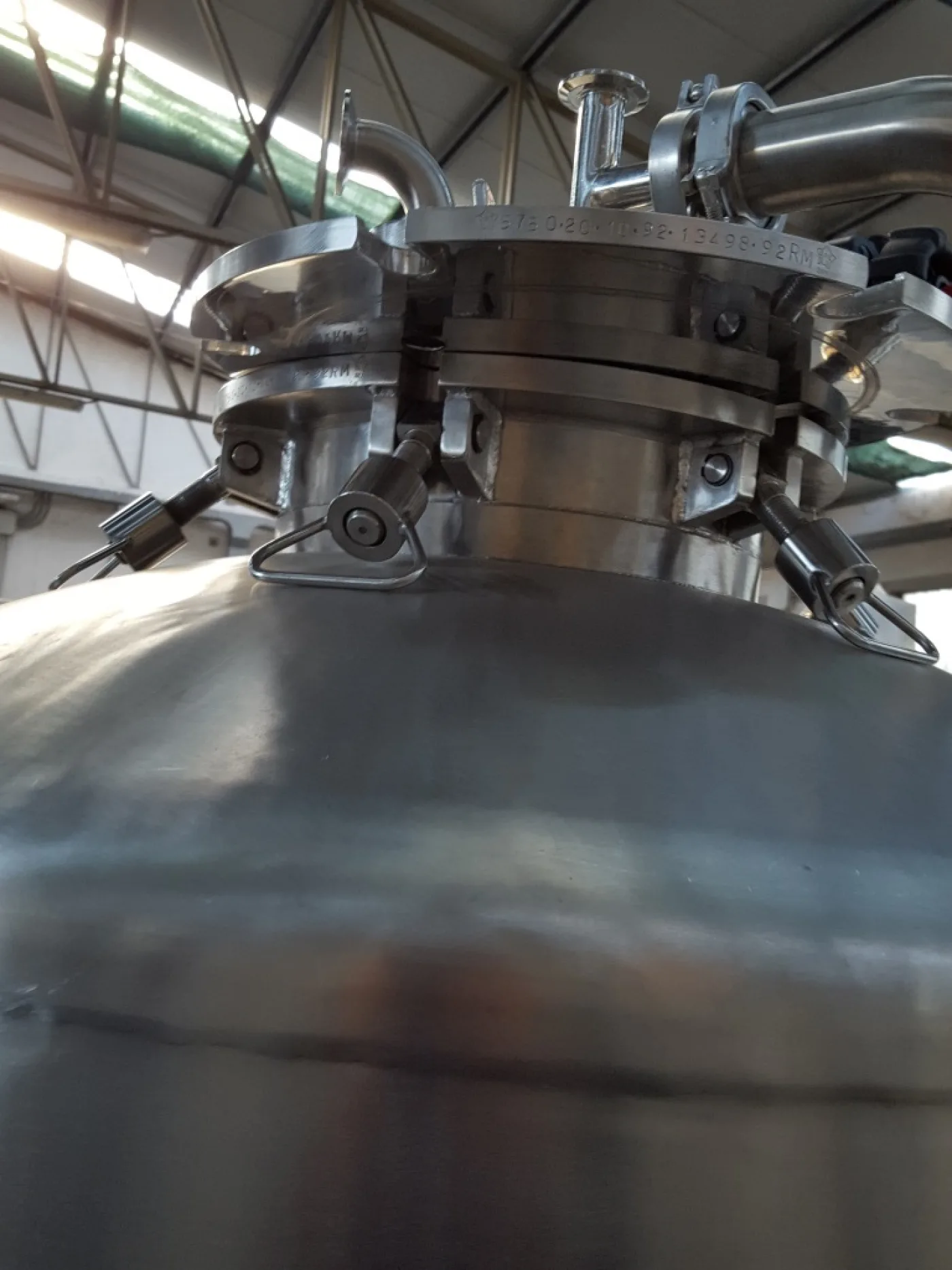 SERBATOIO INOX CARRELLATO – 500 L - 5