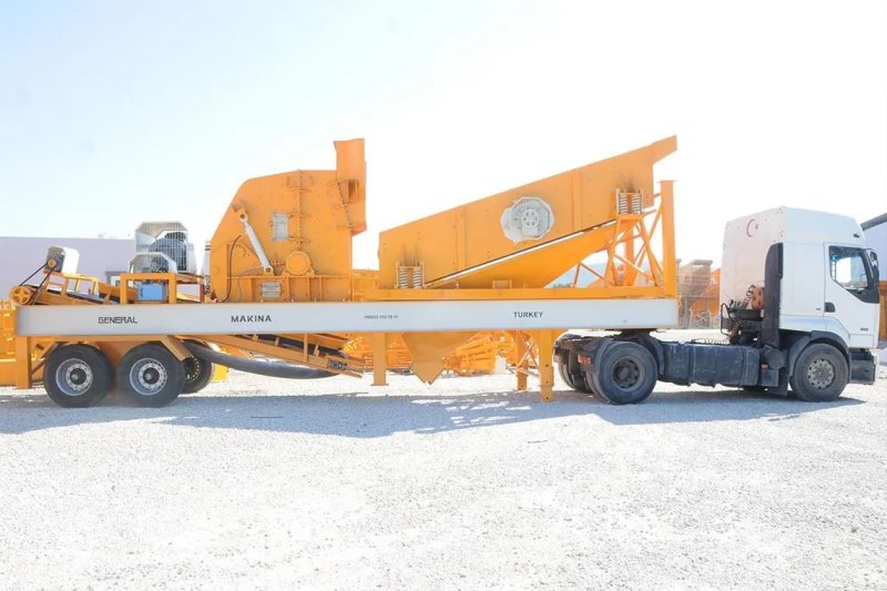 Mobile Pre-Screen Impact Crusher (DMK)