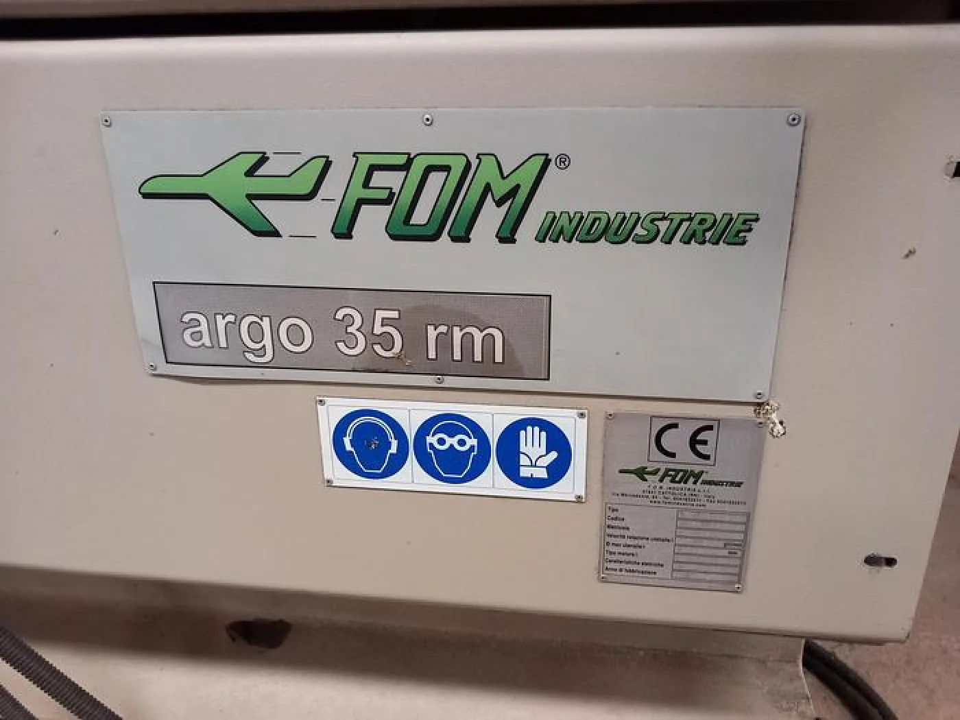 Centro de maquinação para alumínio FOM ARGO35 - 1