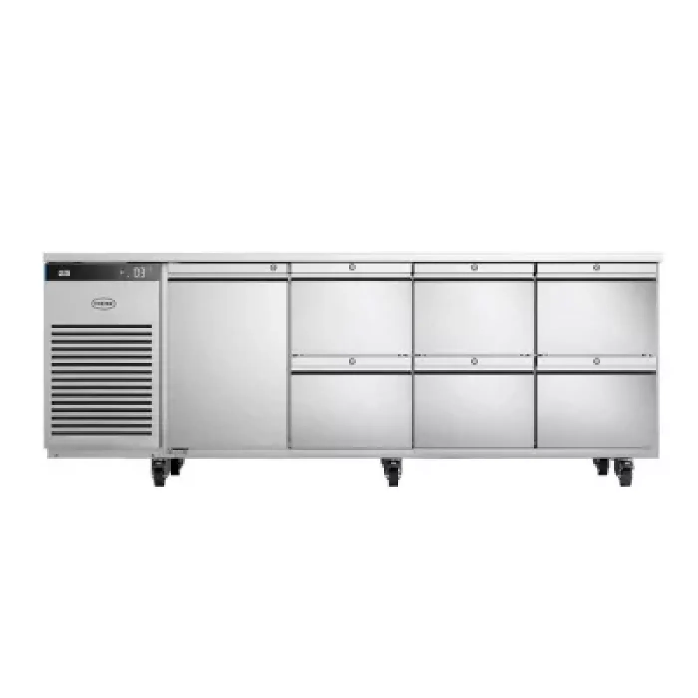 Foster EP1/4H/43-316 EcoPro G3 1 Door & 6 Drawer Refrigerated Counter 585 Litres - islandcatering - 1