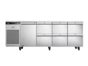 Foster EP1/4H/43-316 EcoPro G3 1 Door & 6 Drawer Refrigerated Counter 585 Litres - islandcatering
