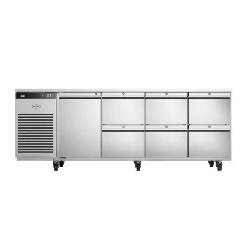 Foster EP1/4H/43-316 EcoPro G3 1 Door & 6 Drawer Refrigerated Counter 585 Litres - islandcatering