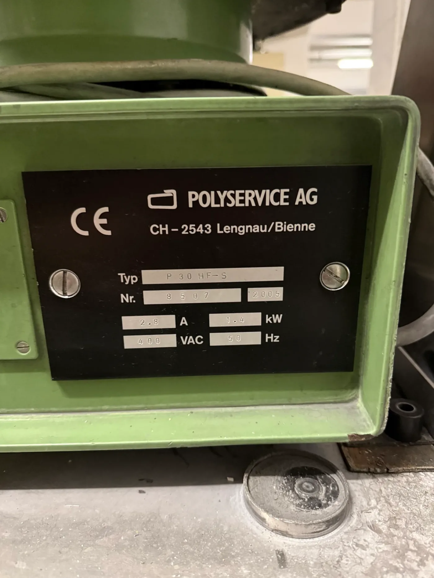 023556 - POLYSERVICE P 30 HF-S - 5
