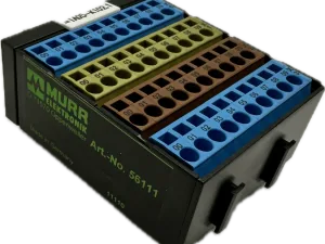 Murr-Electronic Potenzialklemmenblock blau/gelb/braun/blau 56111