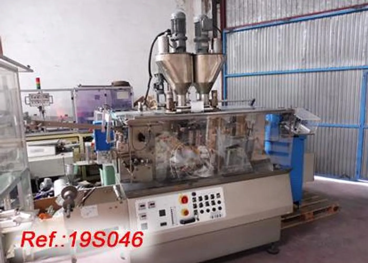 LLENADORA DE SOBRES "MESPACK" H-110-D VOLUMÉTRICA DUPLEX - 1