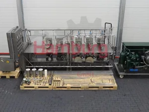 Margarine Pilot Plant - Gerstenberg & Agger HP Pump + Perfector 3x57 + Pin rotor + Inverter and Cooling Unit R22