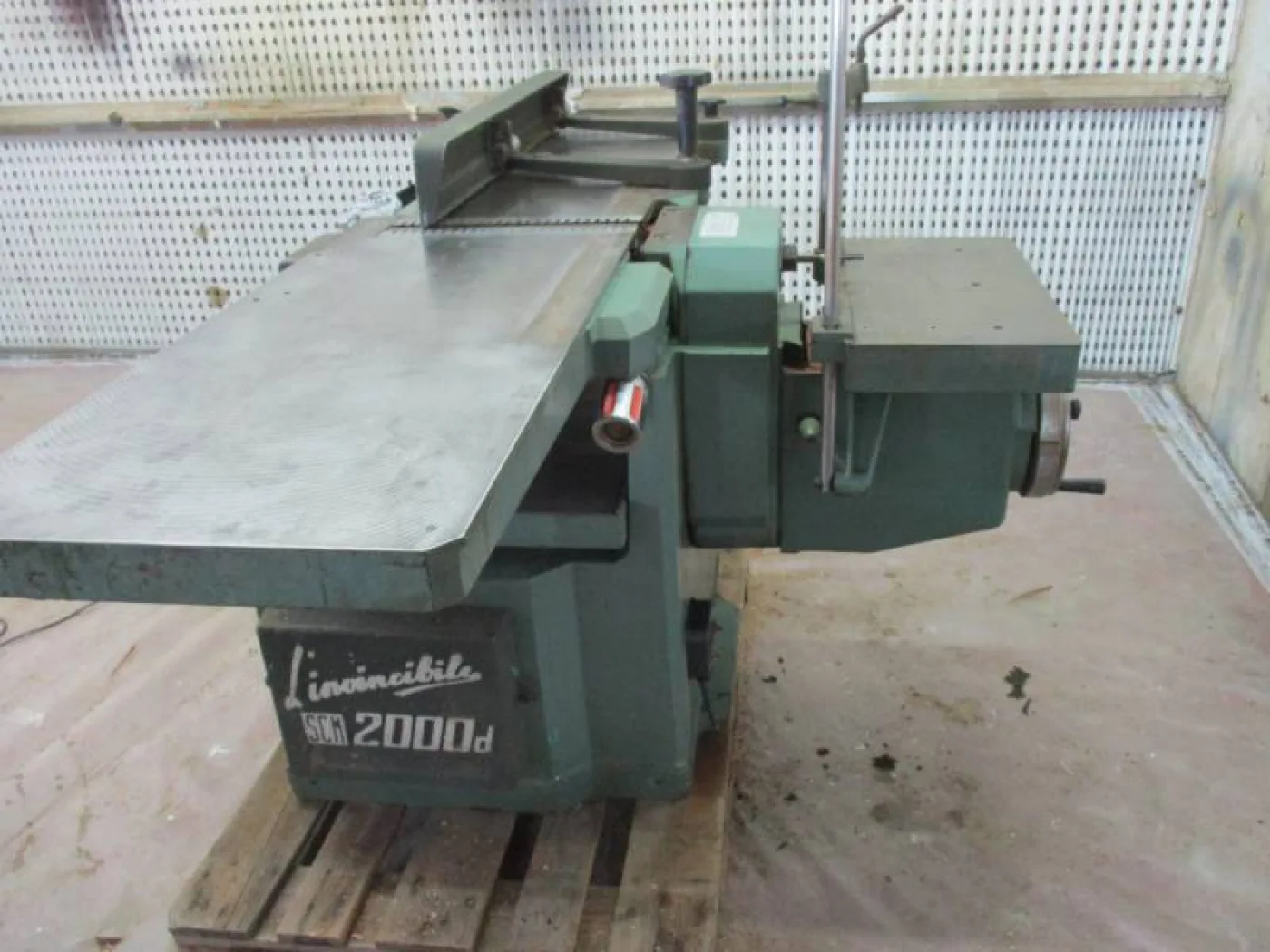 PIALLA FILO SPESSORE CON BUCATRICE SCM L'INVINCIBILE MOD. 2000D - 1