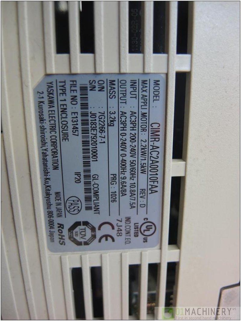 2010 YASKAWA CIMR-AC2A0010FAA AI1534