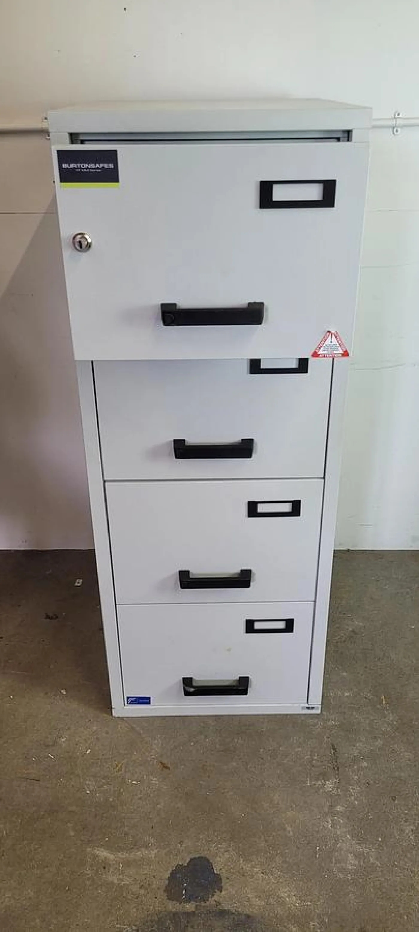 Burton Safes FFMK11 Fire Resistant 4 Drawer Fire Safe - 2