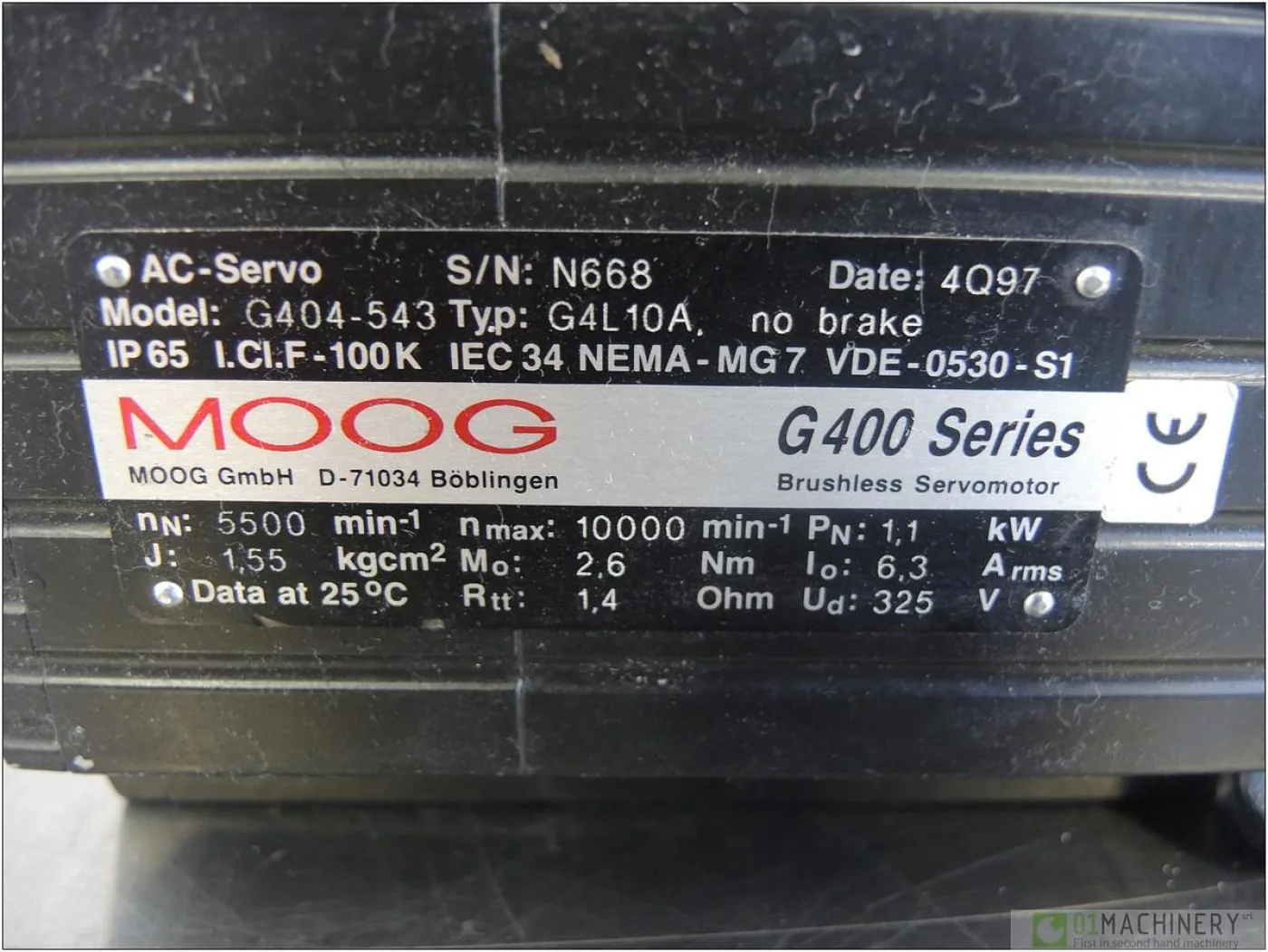 MOOG G404-543 AI1354 - 5