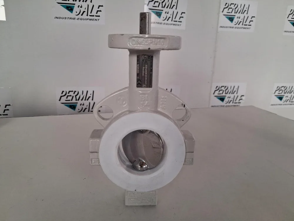 Neotecha NeoSeal DN65 PFA Lined Butterfly Valve