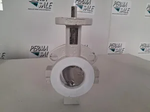 Neotecha NeoSeal DN65 PFA Lined Butterfly Valve
