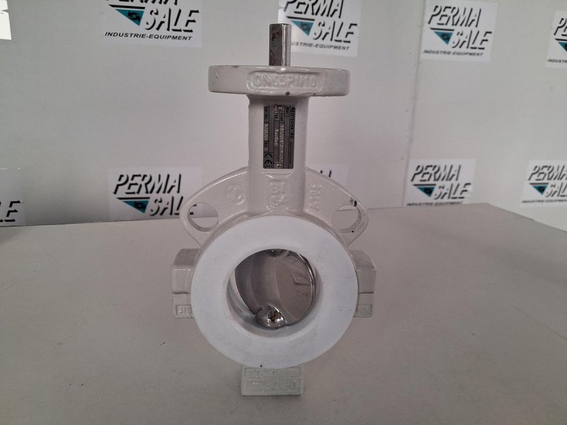 Neotecha NeoSeal DN65 PFA Lined Butterfly Valve
