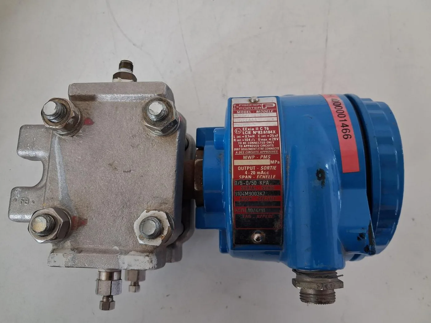 Fischer & Porter 50DPF100-3 Differenzdruckmessumformer - 5
