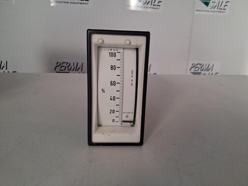 Camille Bauer Drehspulinstrument 0–20 mA 0–100 % Schalttafeleinbau