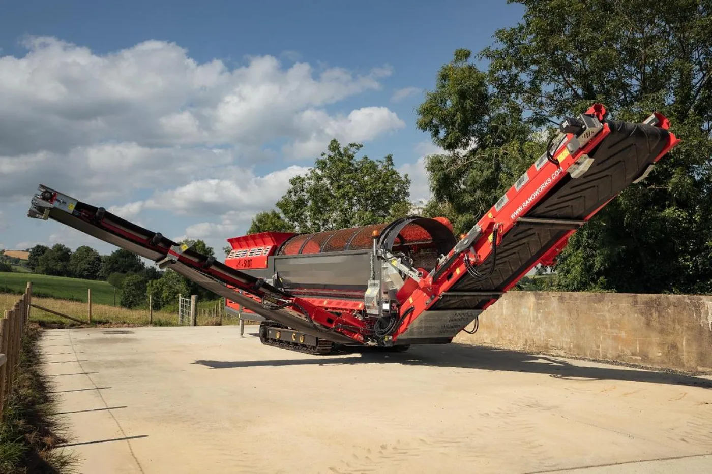 2026 Rano Works 518T Mobil Trommel - 2