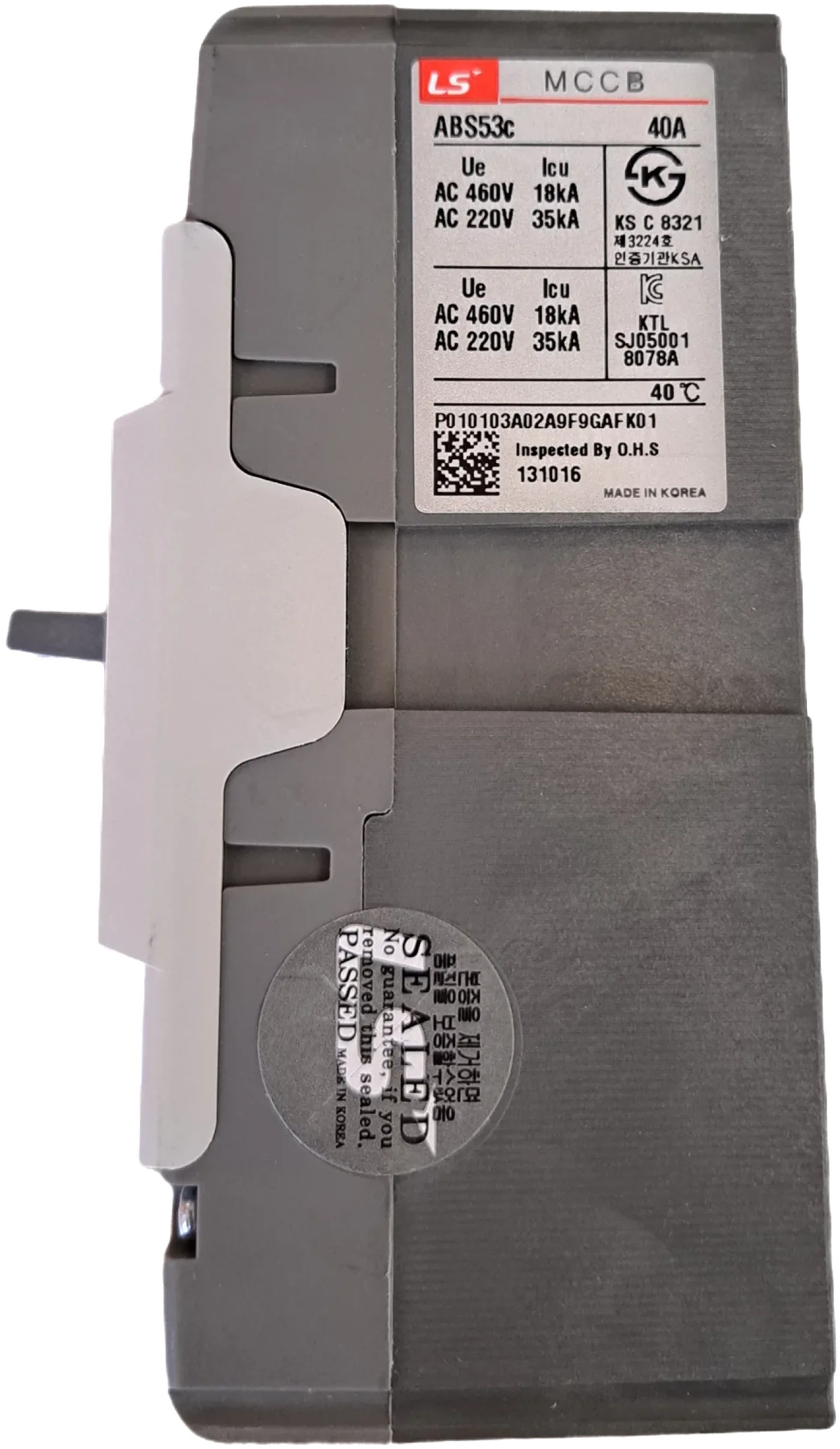 Metasol ABS 53C Kompaktleistungsschalter - 4