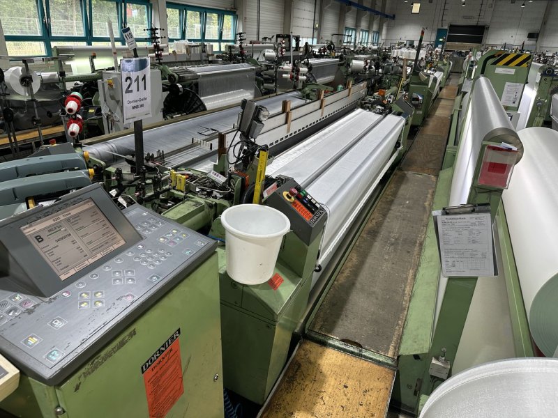 5x Dornier - Greiferwebmaschine PTV2/E, ww 360 cm