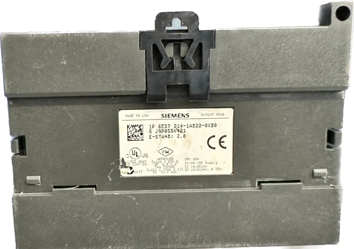 Siemens SIMATIC S7-200 6ES7214-1AD22-0XB0 - 3