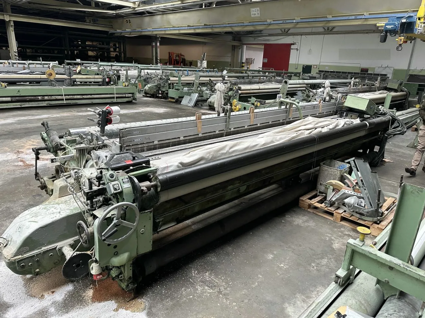 3x Sulzer - TW11 213 ES 105 E10 D1 projectile loom - 6