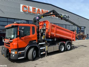 Scania P 320 HMF 14 Tonmeter Z-kraan Just 173.443 km!
