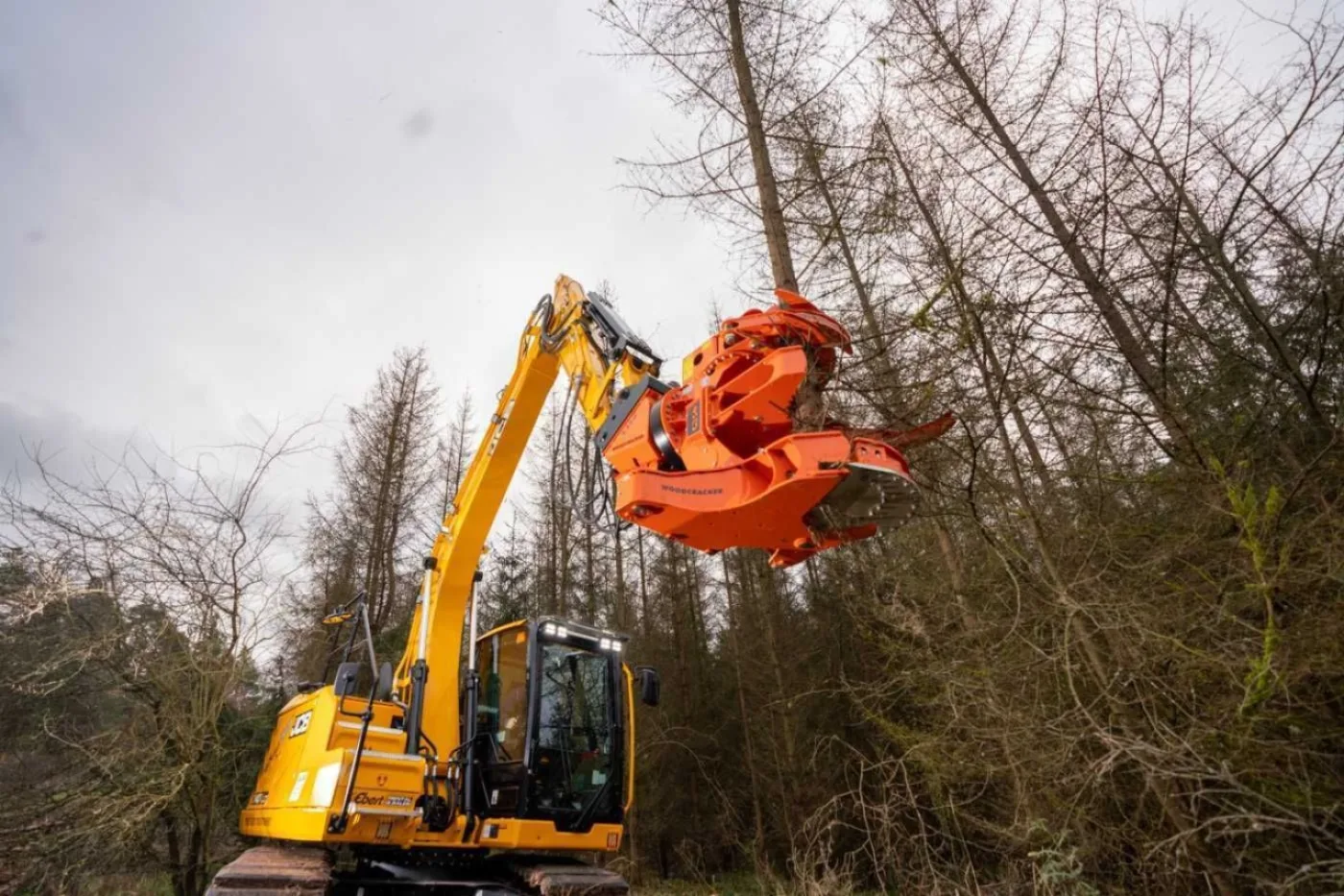 Westtech Woodcracker C350 Fällgreifer Baumschere - 5