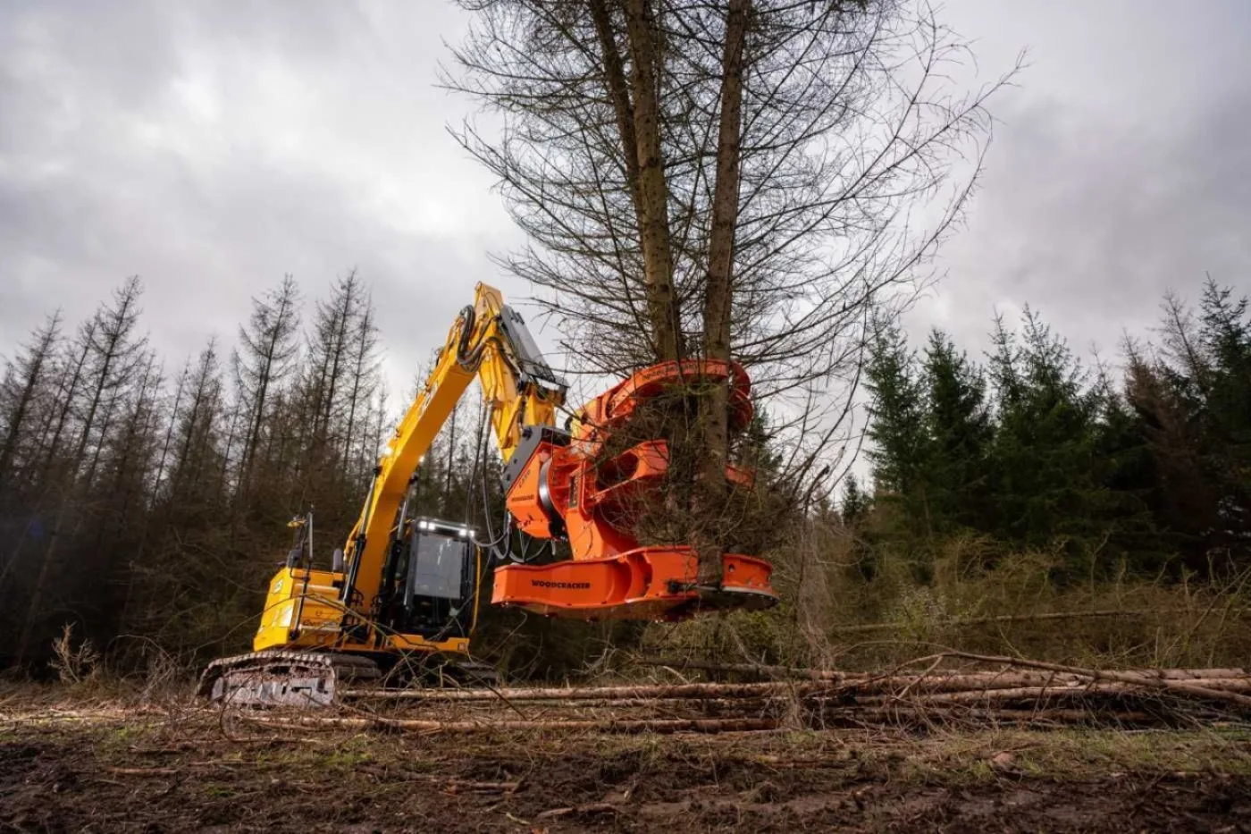 Westtech Woodcracker C350 Fällgreifer Baumschere - 6