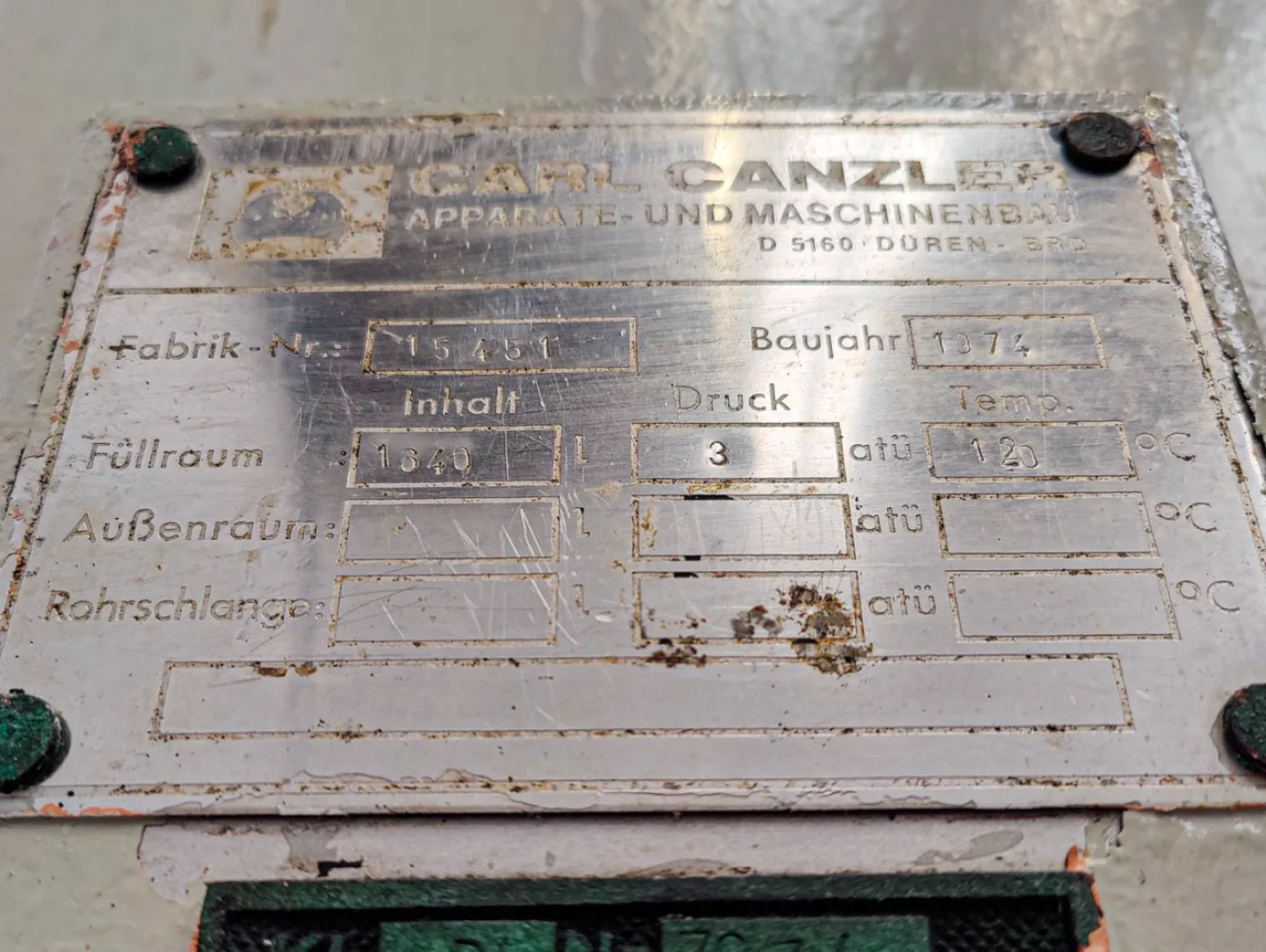 Carl Canzler Spülvorlage ''Monel'' - Pressure vessel - 5