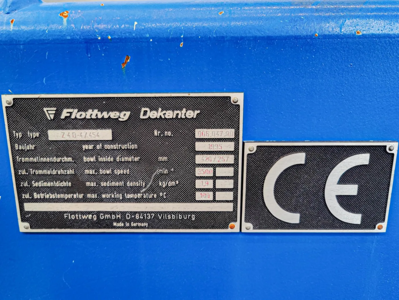Flottweg Z4D/454 - Decanter - 8
