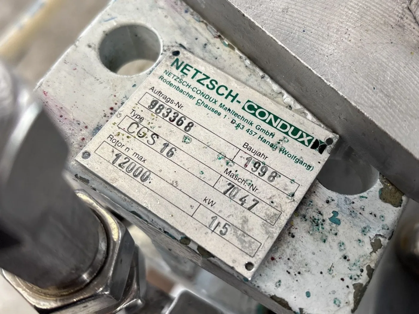 Netzsch 16/V-DA DSF & CFS 8/HD-S — Milling Skid - Jet Mill - 2