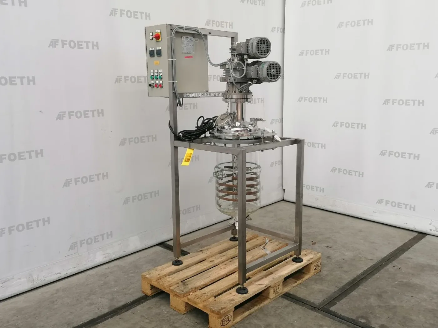 Pignat 25Ltr glass - Glass-lined Reactor - 7