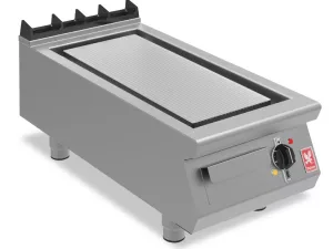 Falcon F900 Ribbed Steel 400mm Griddle E9541R - islandcatering