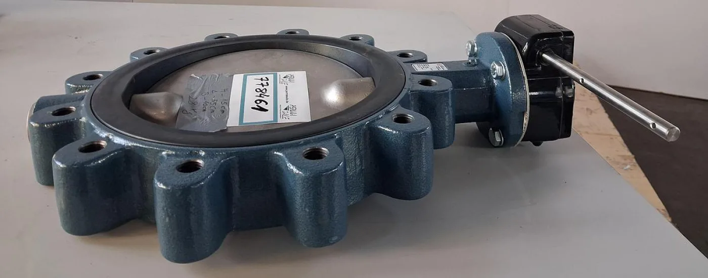 EBRO Z014-A Absperrklappe in DN 250 mit Handradbedienung - 6